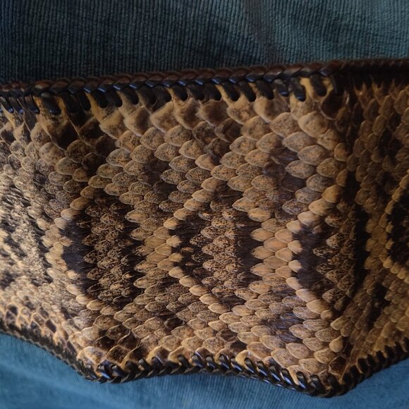 Snake skin Men wallet - Picture 2 of 3